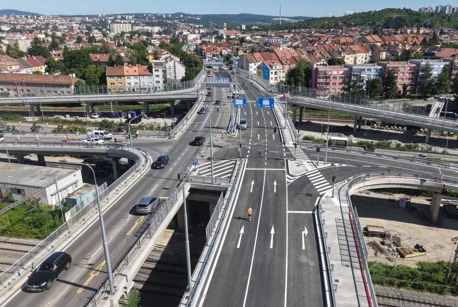 Brněnský most: Rekonstrukce o půl roku déle kvůli technickým komplikacím