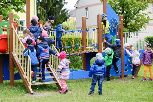 obrázek:V mateřské škole na Veslařské došlo k další zásadní úpravě zahrady