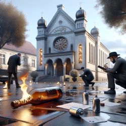 Záhadný pokus o útok na synagogu selhal