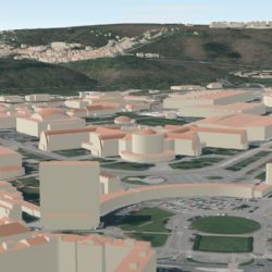 3D model brněnských budov