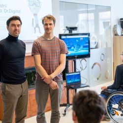 Lidé na vozíčku si vyzkoušeli telerehabilitaci