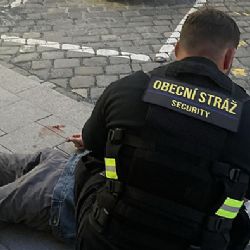 Bezpečnostní agentura hlídá Zelený trh, díky nedostatku policistů