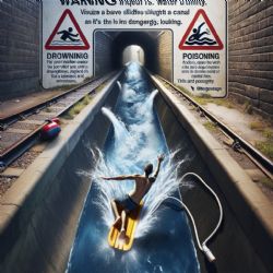 Kanálník riskoval život v brněnských stokách