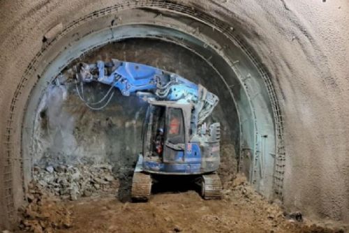 obrázek:Brno razí tunel pod Vinohrady tichou metodou bez vibrací