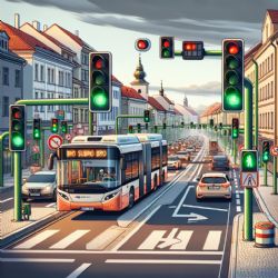Chytré semafory urychlí jízdu pro 150 autobusů
