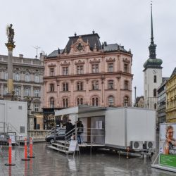 Očkování na náměstí Svobody nabídnou široké veřejnosti městská část Brno-střed a Společnost Podané ruce