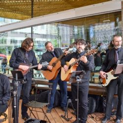 V parku na Moravském náměstí jako na dovolené